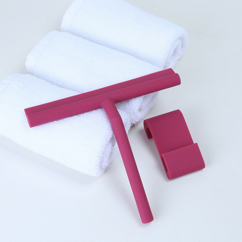 BowLift | Retro Silicone Wiper for the Shower with Storage Holder