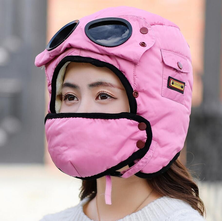 BowLift | Fully Shielded Aviator Googles Hat