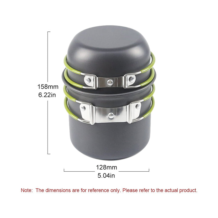 BowLift | Camper Kitchen Travel Ultralight Cookware Set