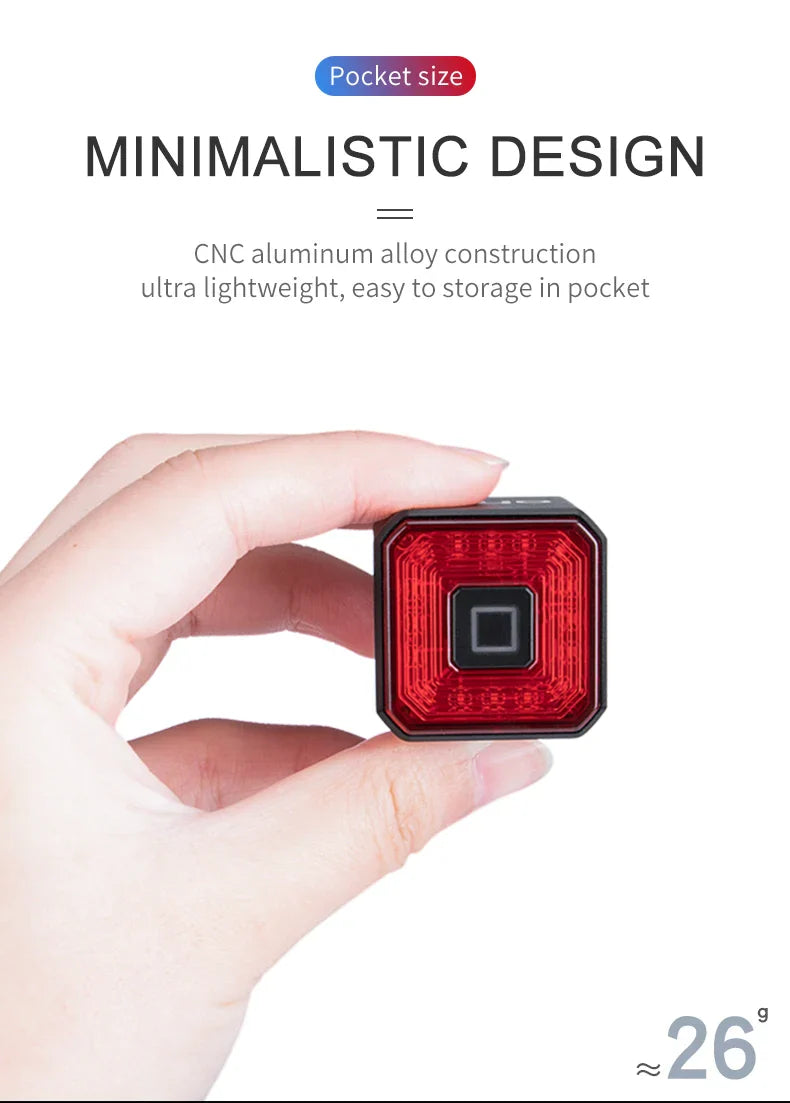 BowLift | USB Smart Bicycle Brake Tail Light