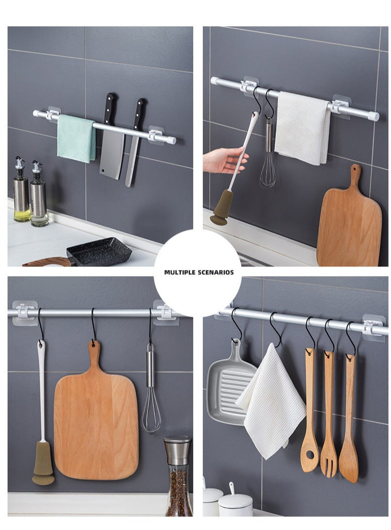 Self Adhesive Curtain Rod Holder | Bowlift
