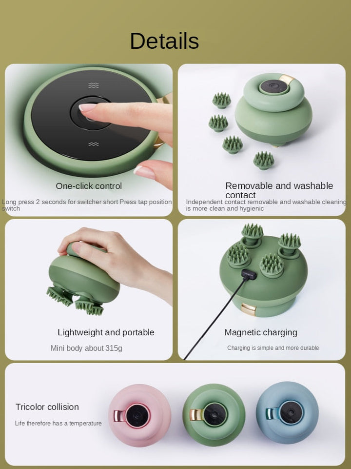BowLift | Electric Waterproof Automatic Smart Hair Scalp Massager