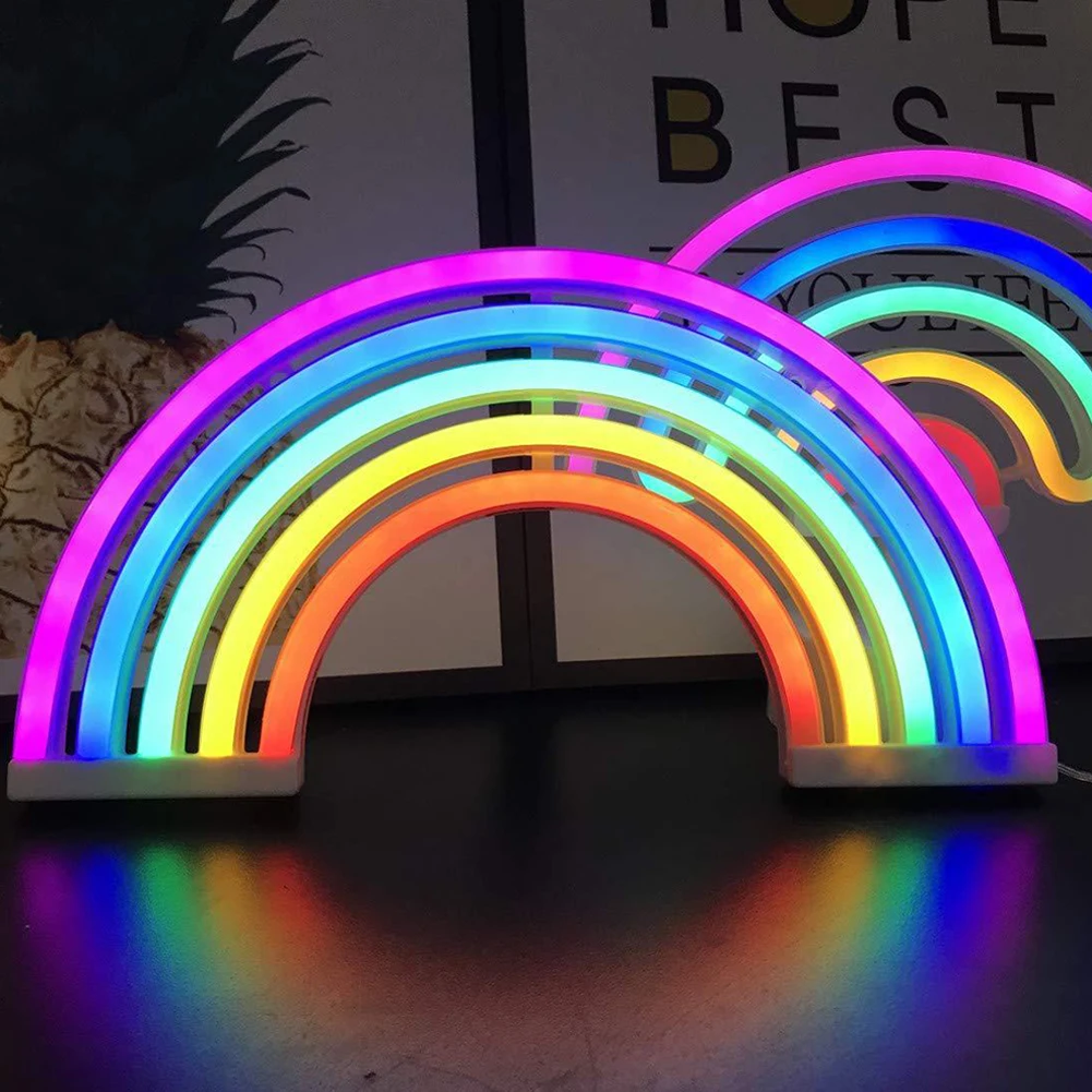 Rainbow Night Light - RadiantArc | Bowlift