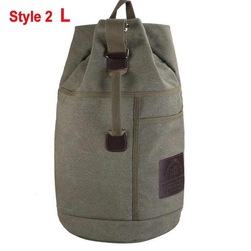 BowLift | Nomad Friendly Canvas Bucket Bag Backpack