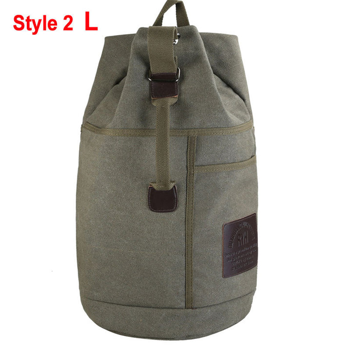 BowLift | Nomad Friendly Canvas Bucket Bag Backpack