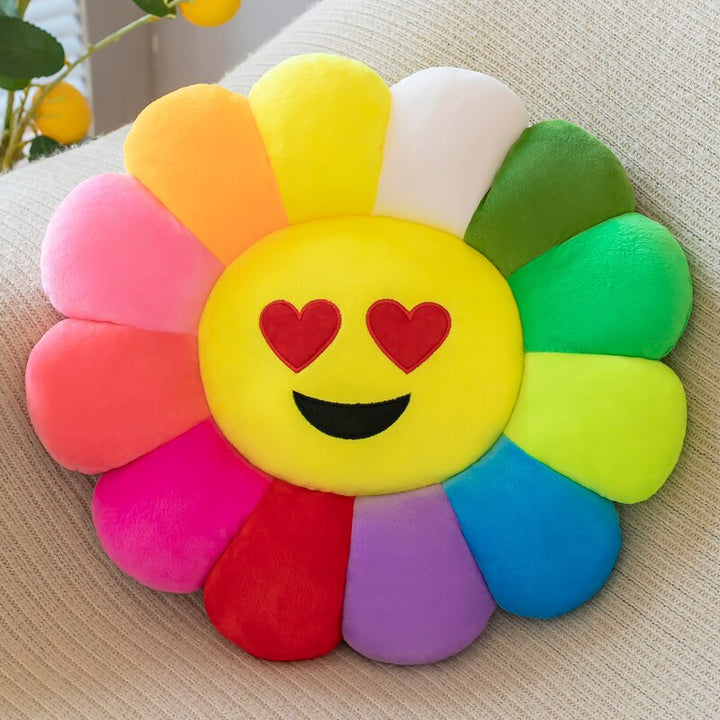 BowLift | Colorful Sunflower Plush Comfy Seat Cushion