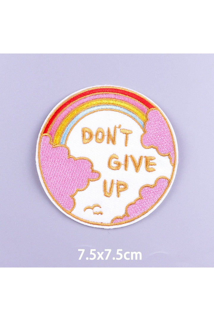Cartoon embroidered patch | Bowlift