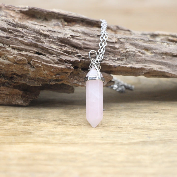 BowLift | Hexagon Natural Stone Chakra Necklace