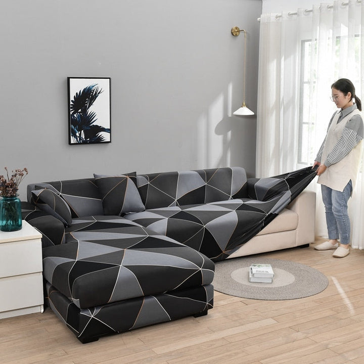 Modern Non-slip Colorful Elastic Sofa Cover | Bowlift