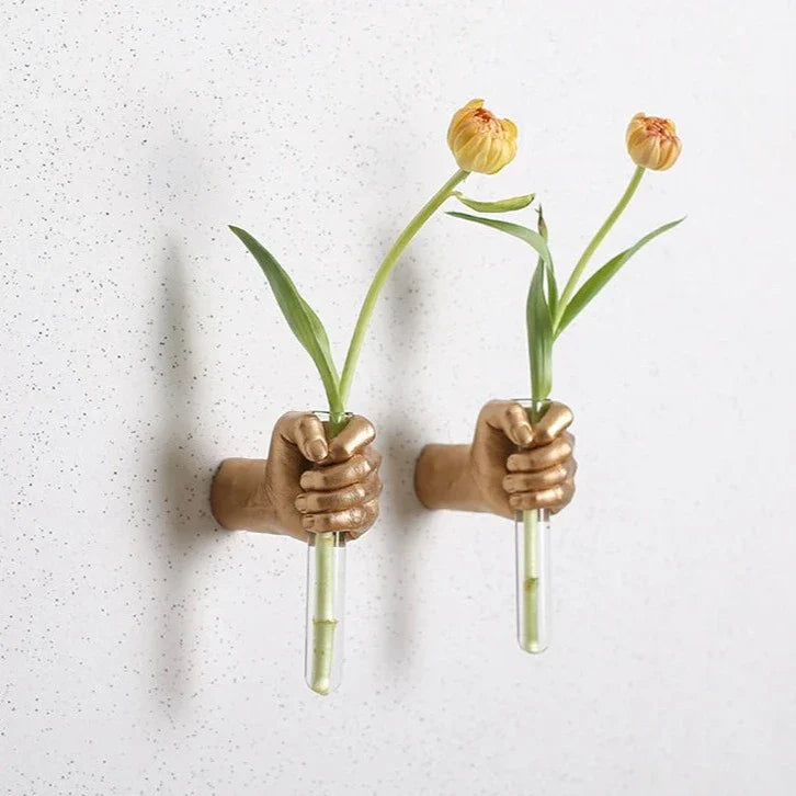 Flower Grab Wall Vase | Bowlift