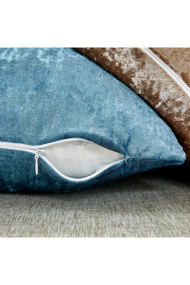 Beige Velvet Cushion Cover | Bowlift