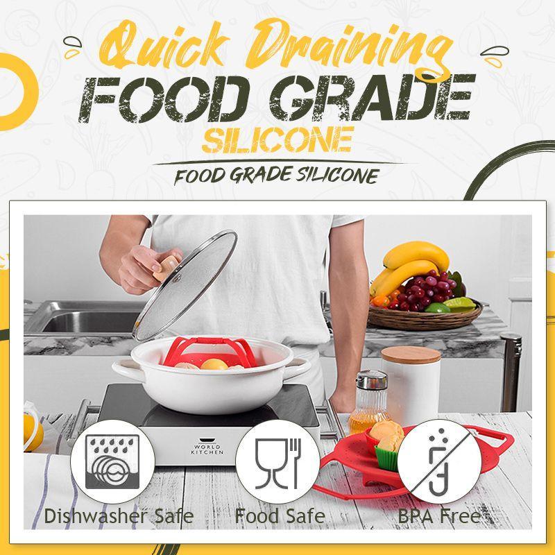 BowLift | Non-Slip Food Steaming Basket