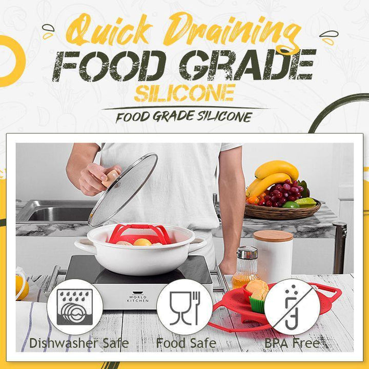 BowLift | Non-Slip Food Steaming Basket