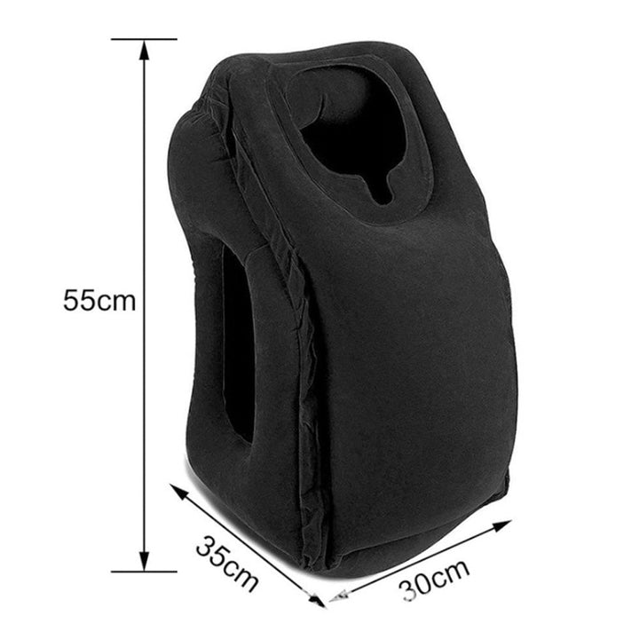 Inflatable Headrest Travel Pillow | Bowlift