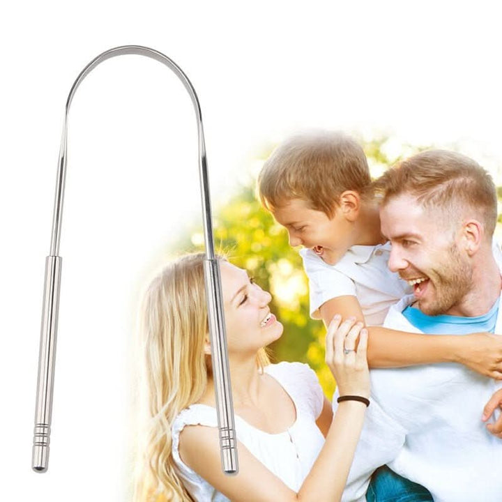 BowLift | Stainless steel tongue scraper for fresh breath & oral hygiene