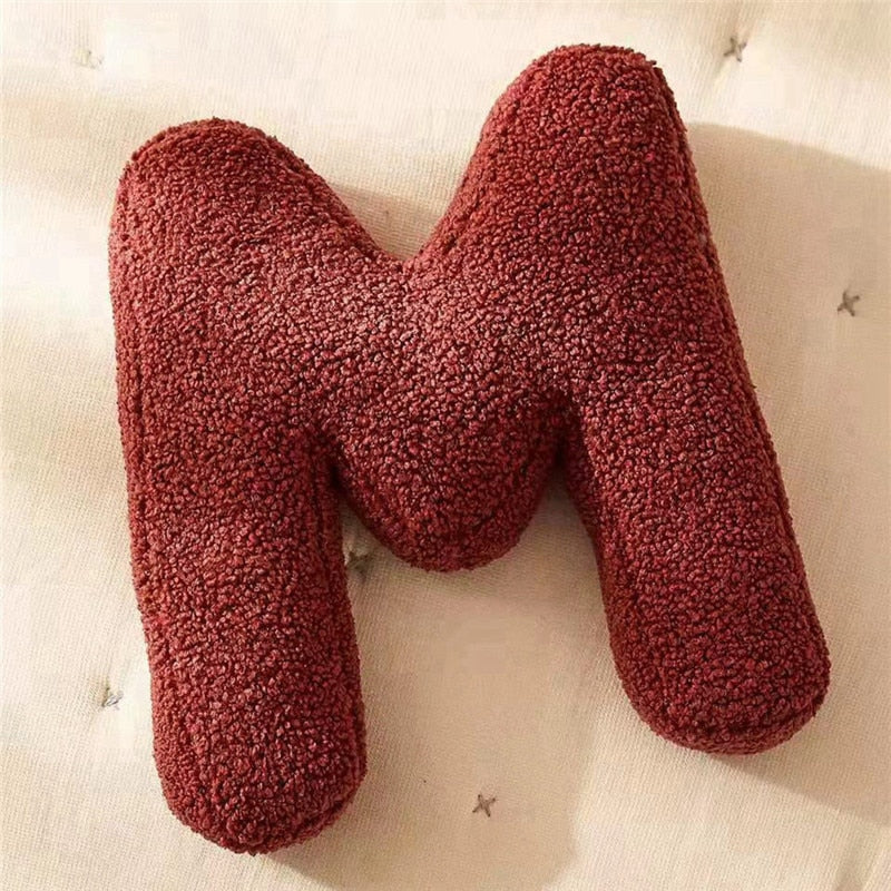 BowLift | Alphabet Letter Fleece Pillow
