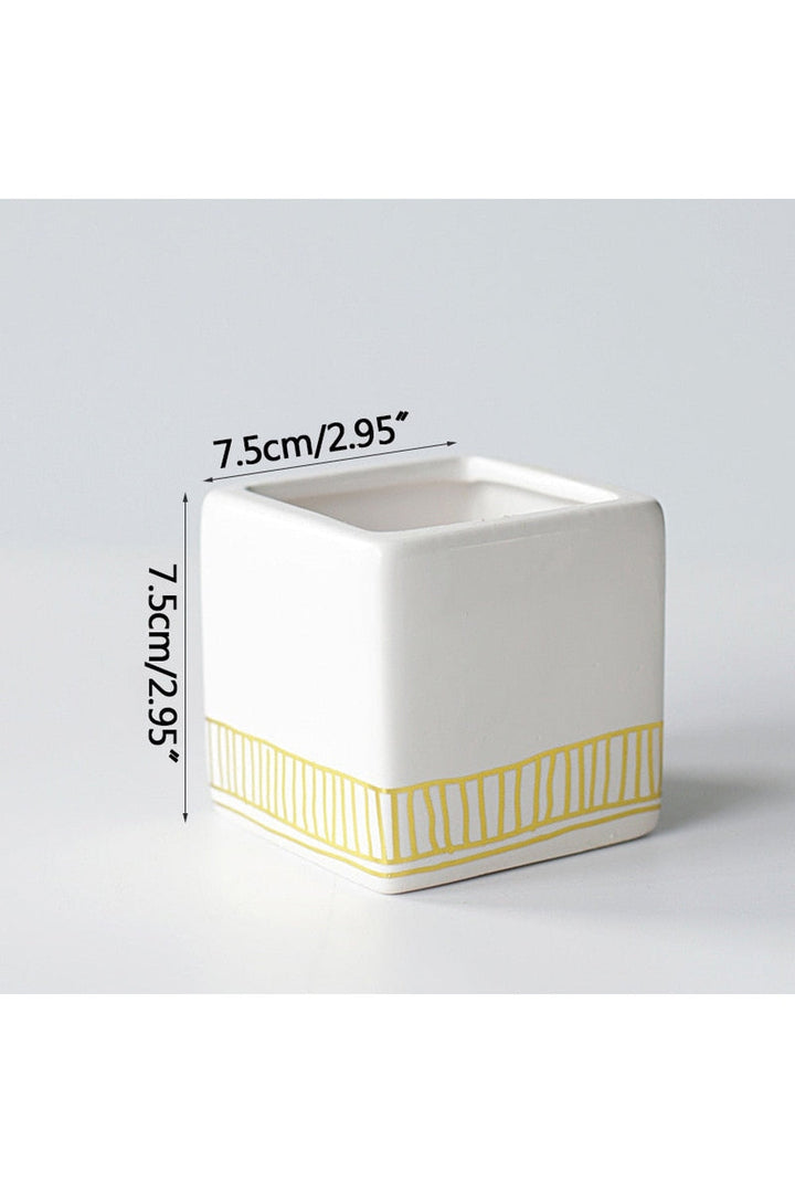 ceramic artistic flower pot | Bowlift