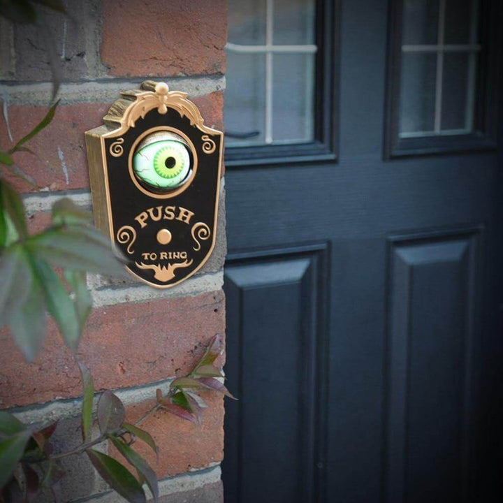 One-Eyed Luminous Glowing Halloween Doorbell | Bowlift