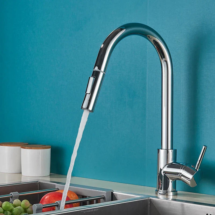 BowLift | Practical and Elegant Kitchen Faucet with Pull-Out Function