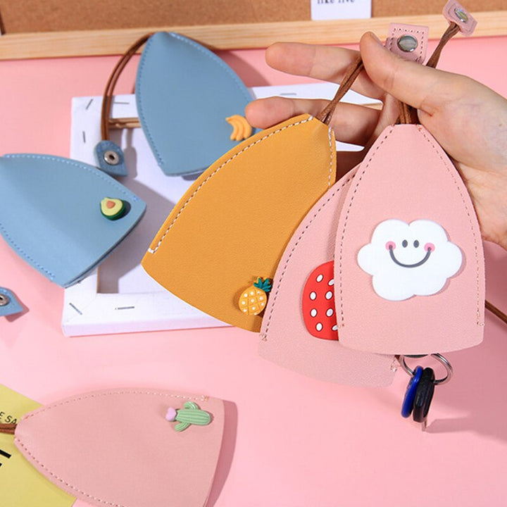BowLift | Cute Fruits Leather Key Holder
