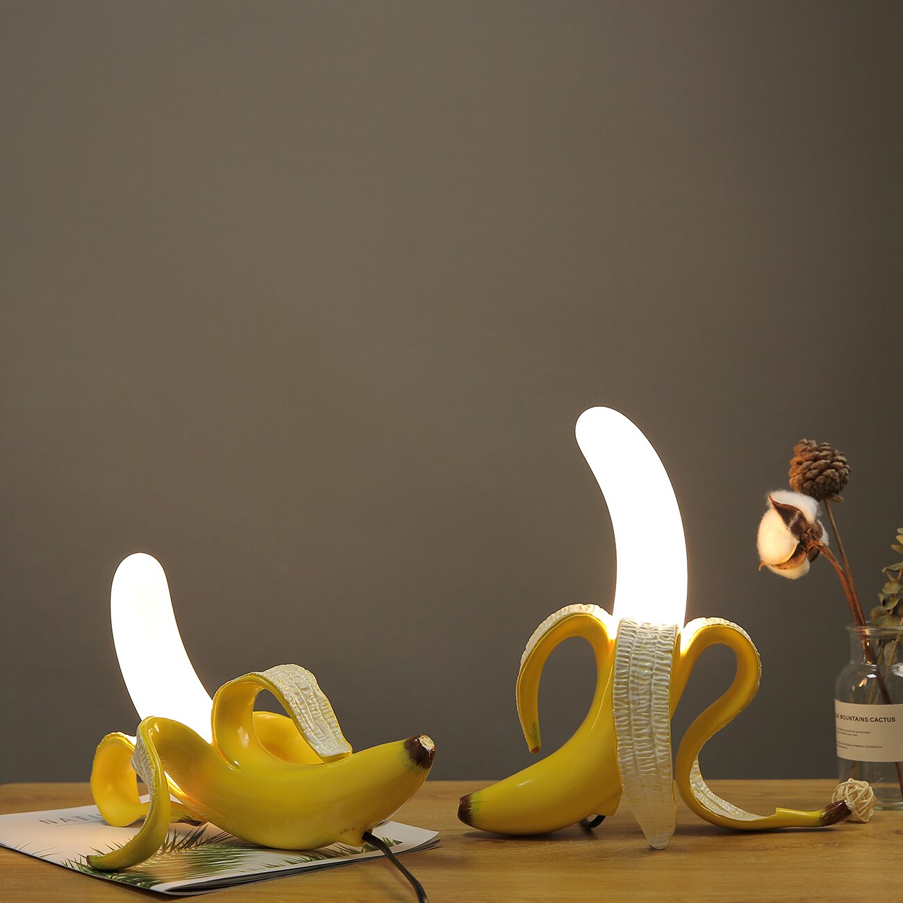 BowLift | Banana Lights Table Lamp - Elegant Art Deco Table Lamp