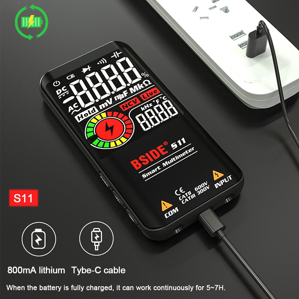 BowLift | High Precision Smart Multimeter Digital Voltage Capacitor