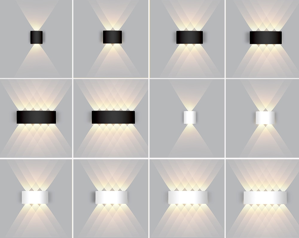 Wall-Ex – Luxury LED Wall Lamp with Stylish Finish Bowlift