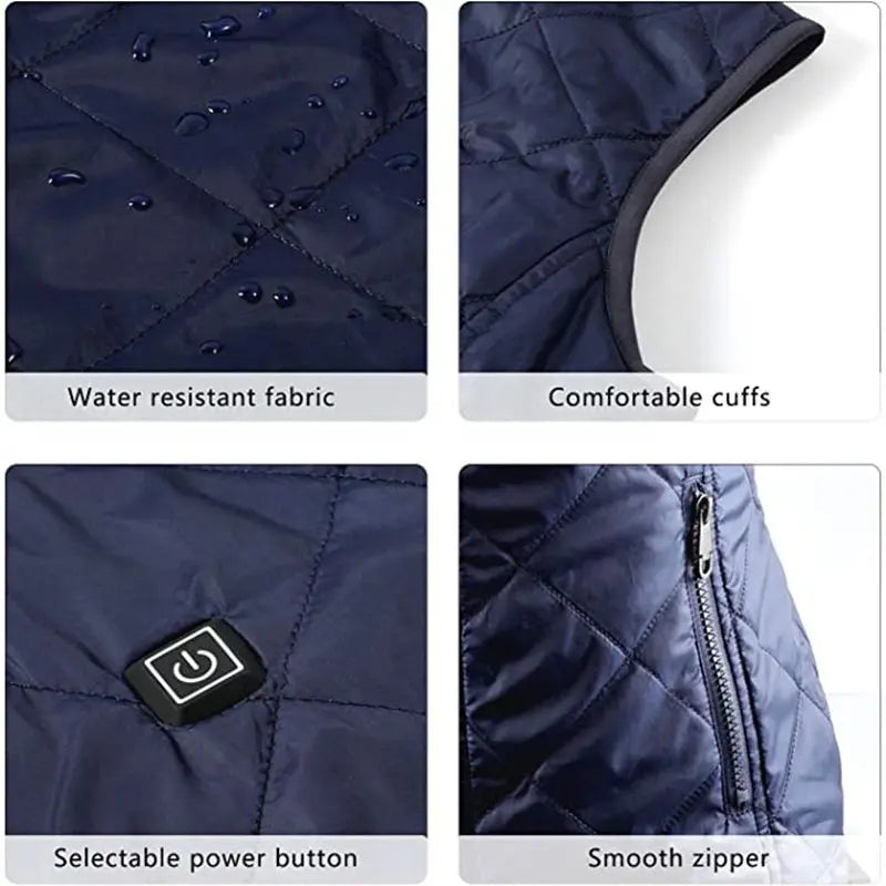 BowLift | ThermaBelle Women's Heating Vest | USB Heated Vest with Infrared Technology | Temperature Regulating & Lightweight | Ideal for Autumn & Winter