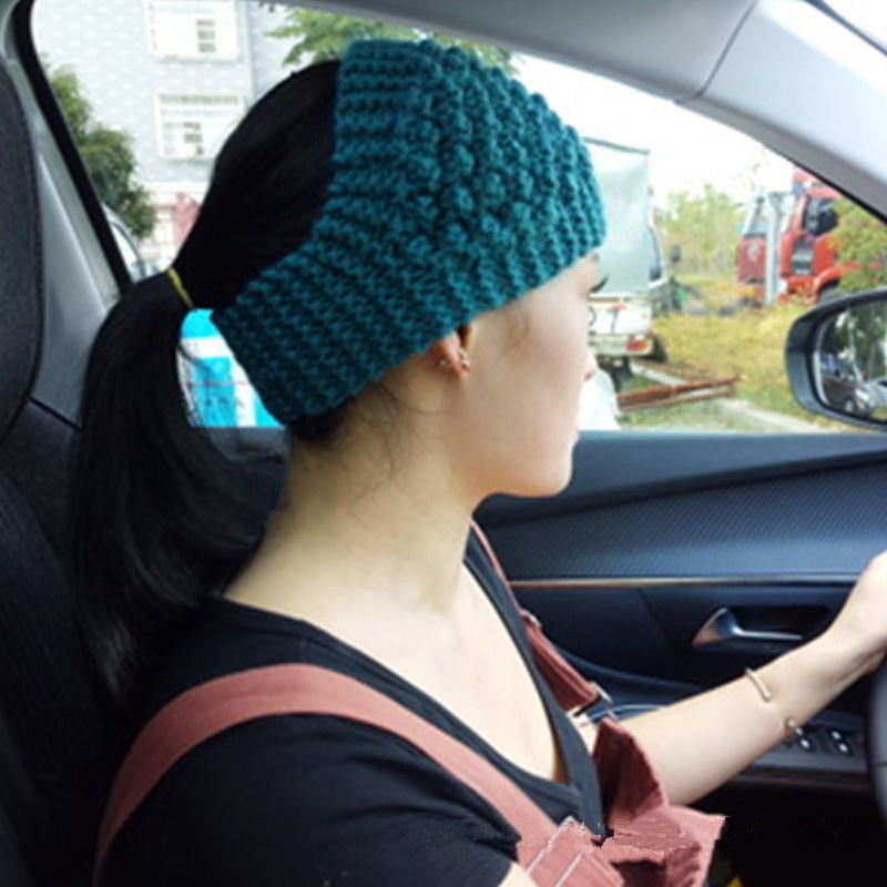 BowLift | Cozy Crown Elastic Knitted Headband