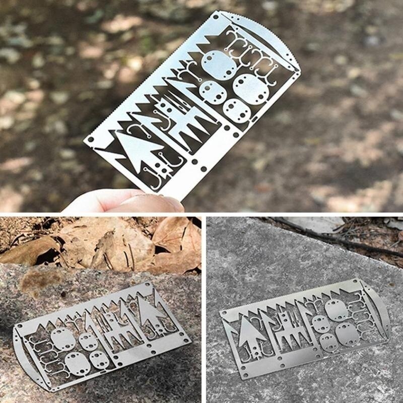 22in1 Stainless Steel Outdoor Survival Pocket Tool | Bowlift