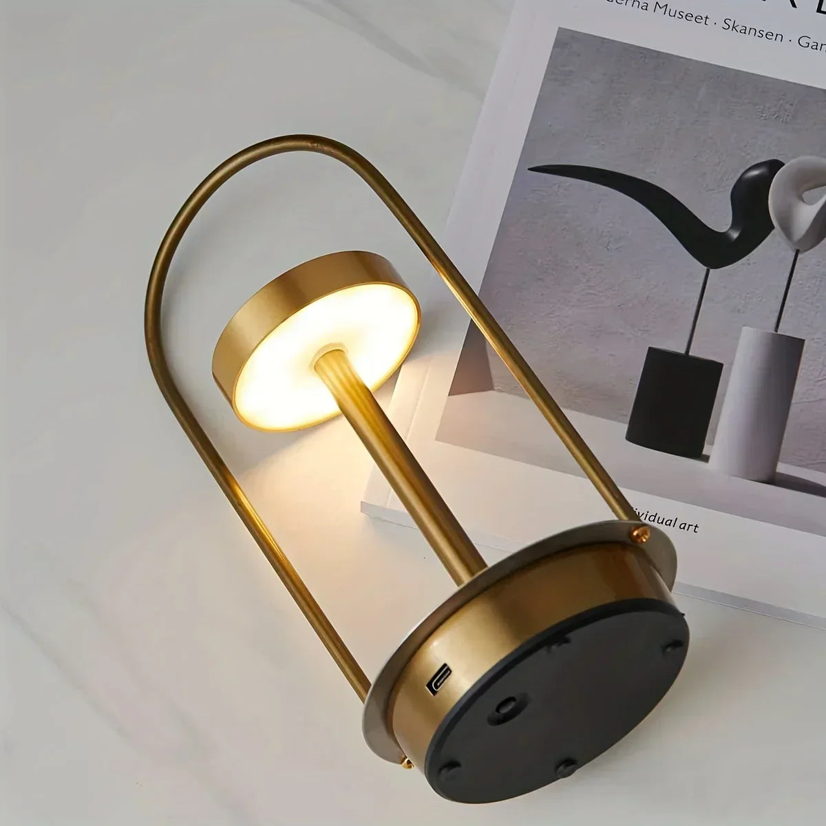 BowLift | Cordless rechargeable LumiLight table lamp - Elegant portable table lamp for a refined atmosphere