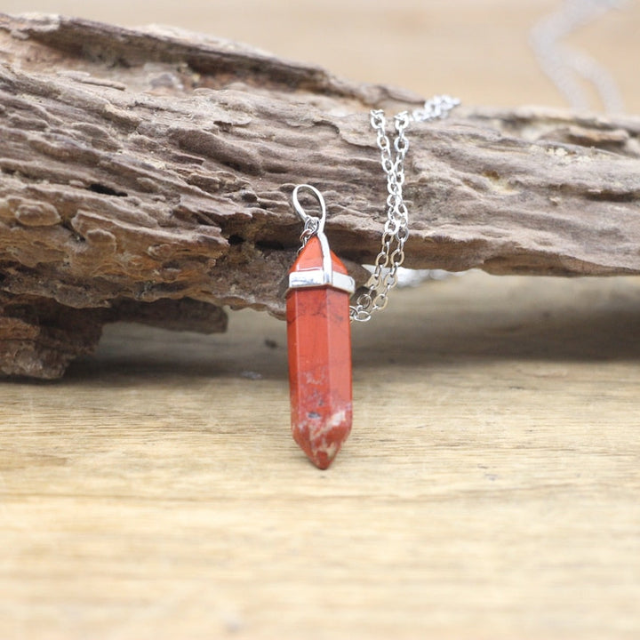BowLift | Hexagon Natural Stone Chakra Necklace