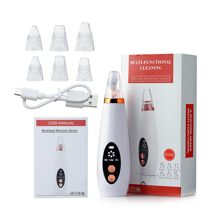 BowLift | Pure Skin Rechargeable Blackhead Remover Machine