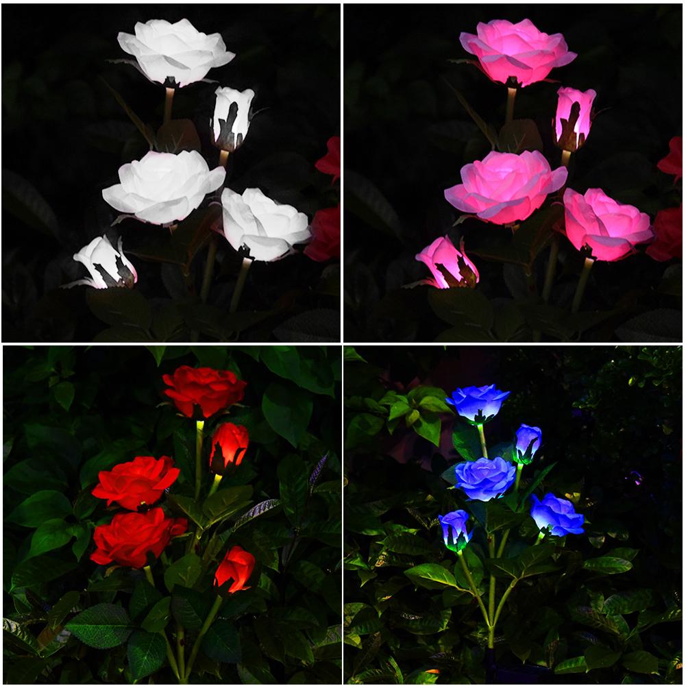 LED Solar Rose Decorative Light | Bowlift