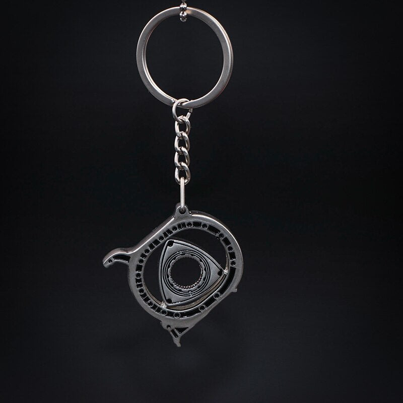 Spinning Rotor Metal Keychain | Bowlift