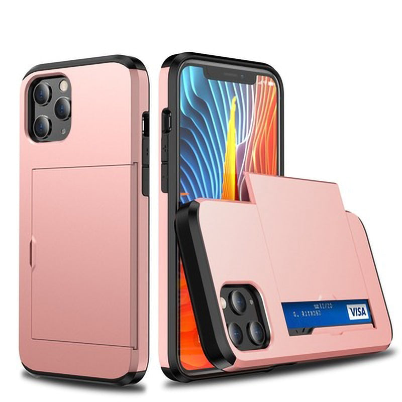 BowLift | Business Armor Slide Wallet iPhone Case