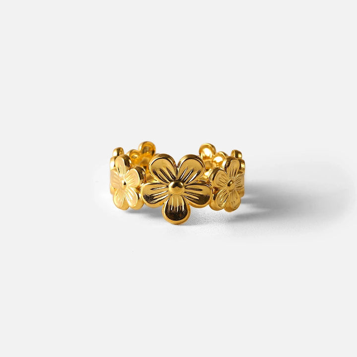 BowLift | Dainty Floral Wrap Ring