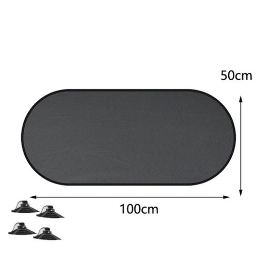 BowLift | AutoShade UltraMesh Set | UV protection & heat blocker | For front & rear windscreen | Universally suitable