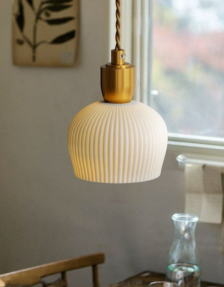 Modern Nordic Ceramic Pendant Lamps | Bowlift