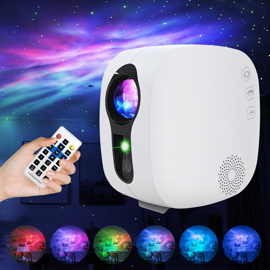 BowLift | Galaxy Glow Rotating Starry Sky Projector