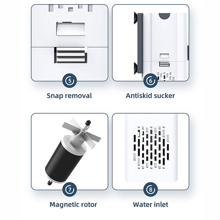 BowLift | Fresh Air Bubble Aquarium Filtration System