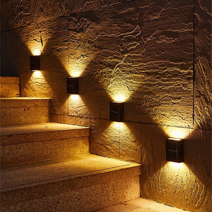 BowLift | Outdoor Solar Wall Light for Garden Fences