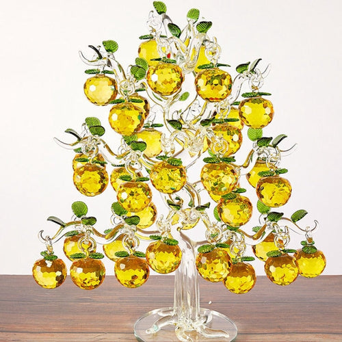 BowLift | Elegant Crystal Apple Tree Home Decor