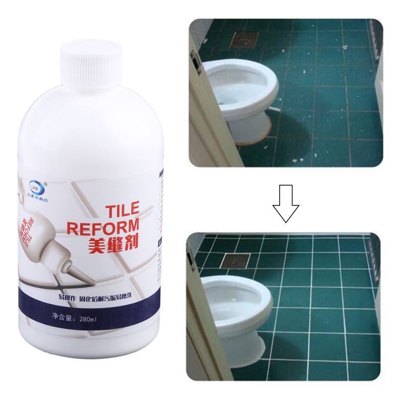 Waterproof grout for tiles (1 free spatula) | Bowlift