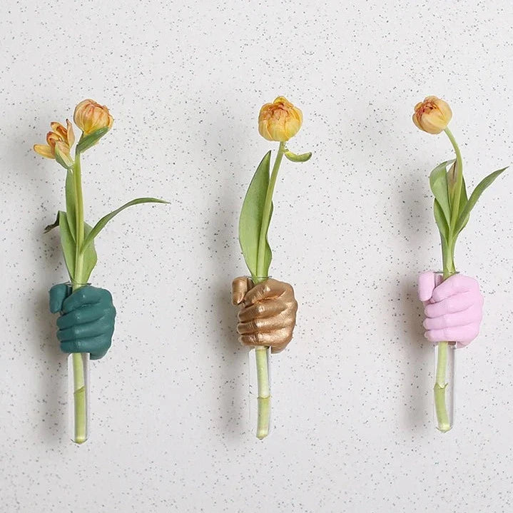 Flower Grab Wall Vase | Bowlift