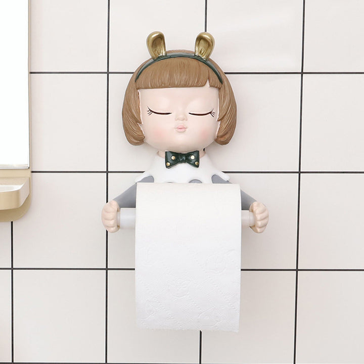 BowLift | Fancy Girl Toilet Paper Roll Holder