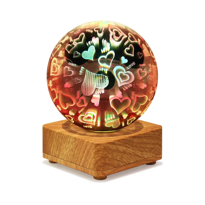 BowLift | LumiNova 3D Night Light | Color Changing Starry Sky Lamp | USB LED Decorative Light | For Bedrooms & Gift Ideas