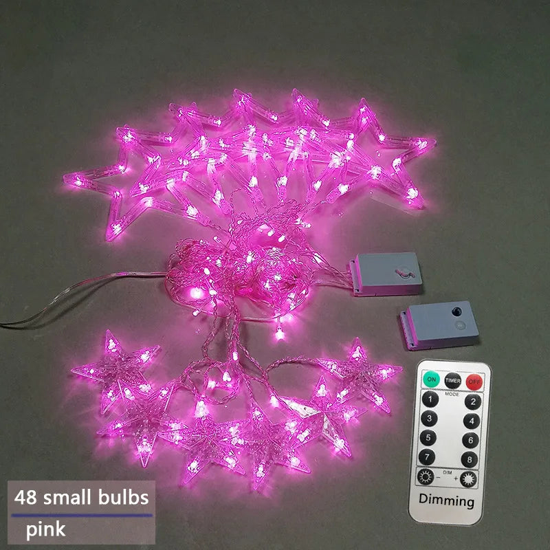 LED Star Garland - StarryGlow | Bowlift