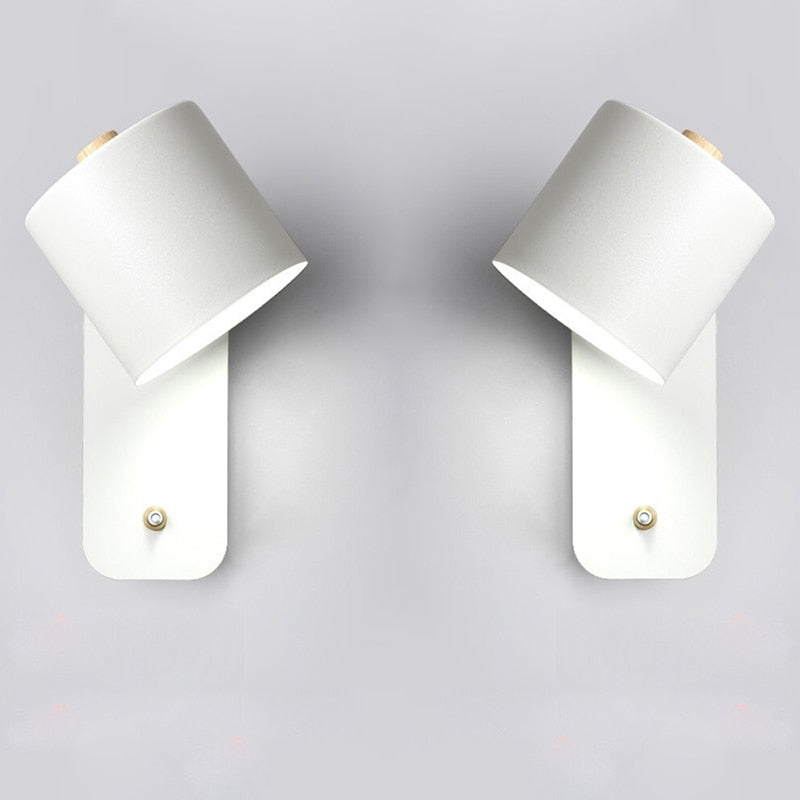 BowLift | Modern LED Wall Light with Switch – Indoor Wall Sconce for Home Decor