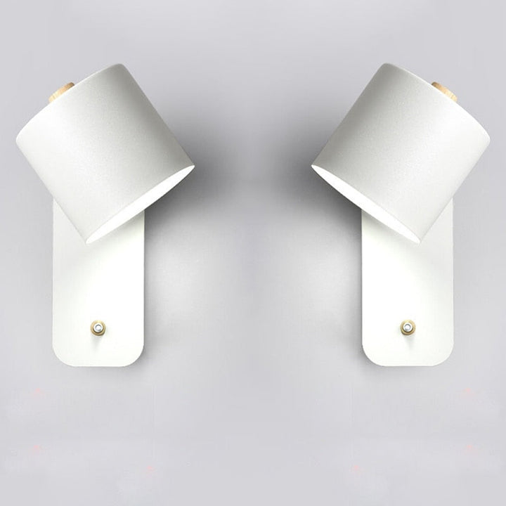BowLift | Modern LED Wall Light with Switch – Indoor Wall Sconce for Home Decor
